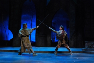 Macbeth and Macduff - Photo by Cliff Simon