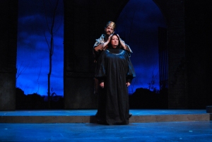 Macbeth and the Doctor - Photo by Cliff Simon