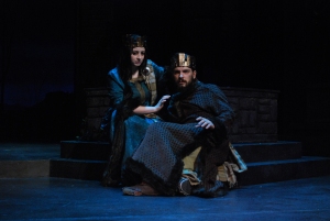 Lady Macbeth and Macbeth - Photo by Cliff Simon
