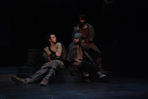Banquo, Fleance and Macbeth - Photo by Cliff Simon